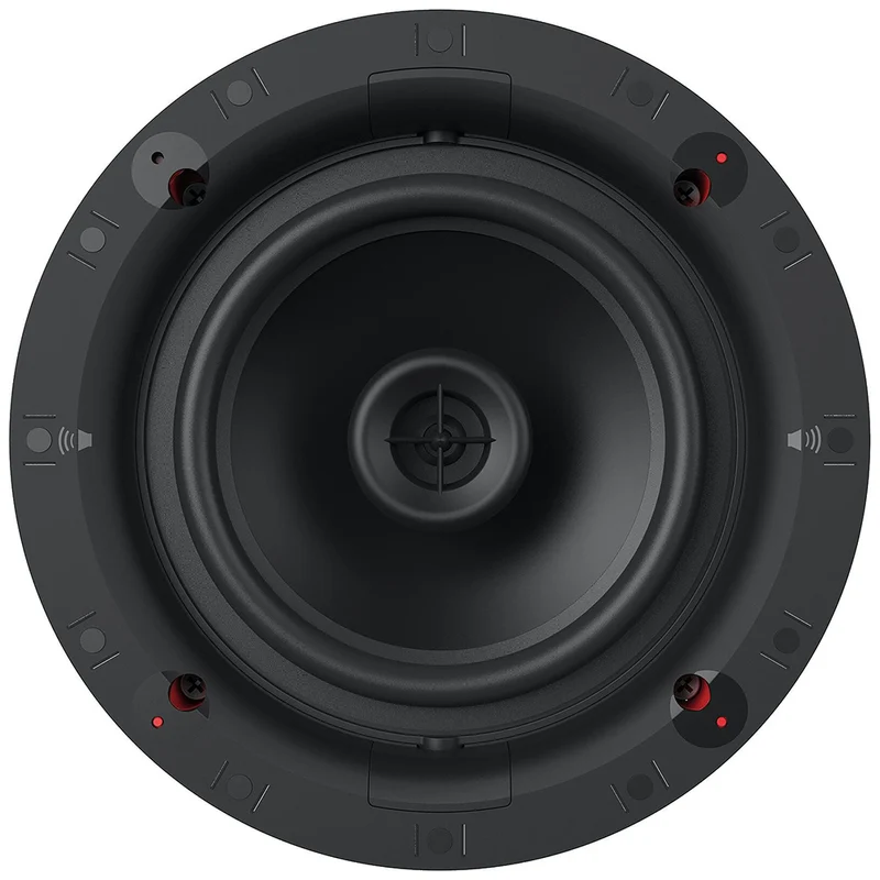 Klipsch DS-180CDT 8" In-Ceiling 200W Speaker with Pivoting Woofer/Tweeter (White)