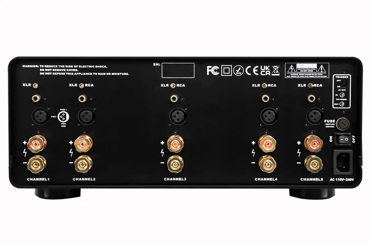 Aperion E5 Energy 5 Channel Home Theater Powered Amplifier