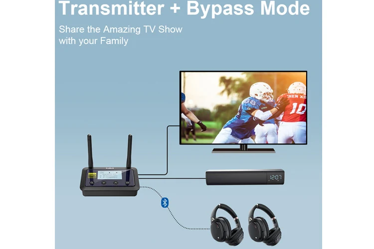 1Mii B03 Pro Plus Bluetooth Transmitter & Receiver aptX HD