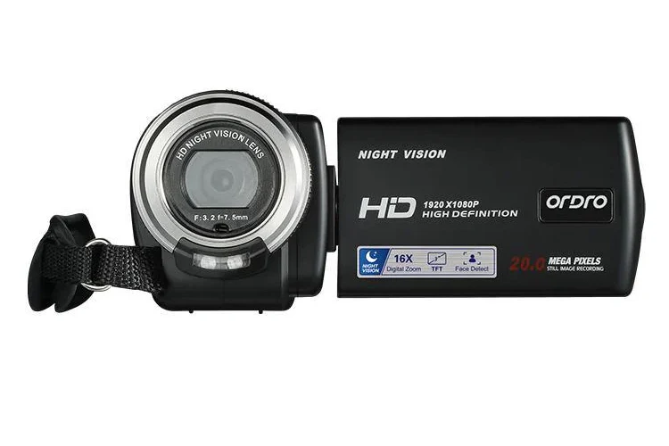 ORDRO HDR-V12 1080P Video Camera Camcorder