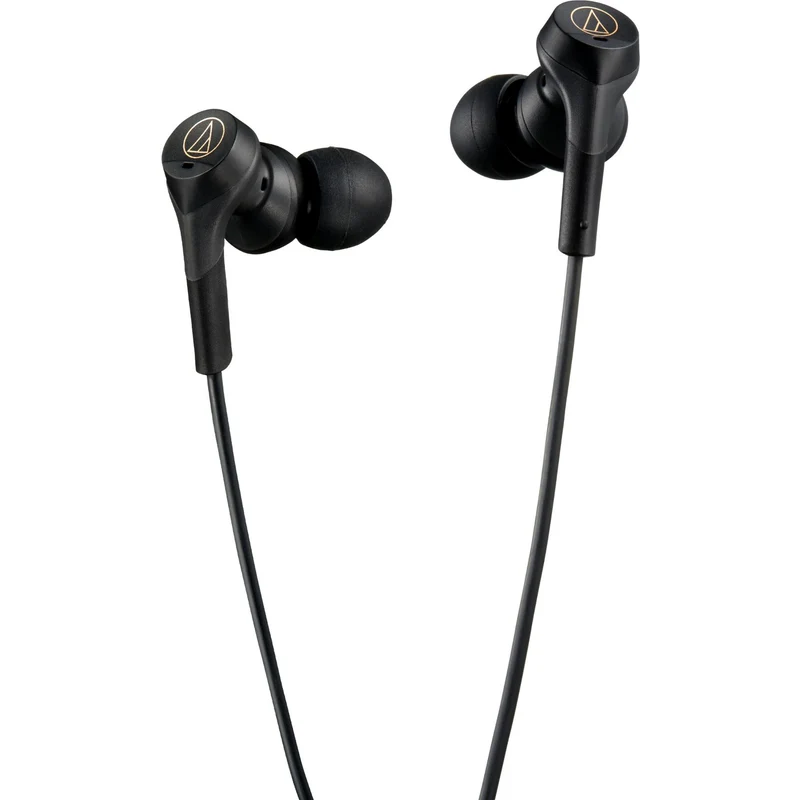 Audio-Technica ATH-CKS330NC USB-C Wired Noise Cancelling In-Ear Headphones (Black)