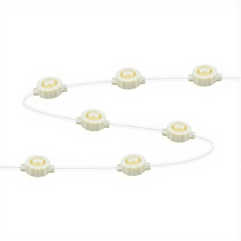 Jingle Jollys 15M Christmas Lights Permanent String Eaves Light 36 LED Decoration