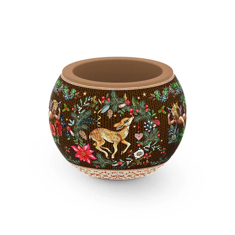 Pintoo 3D Flowerpot Deer Carol