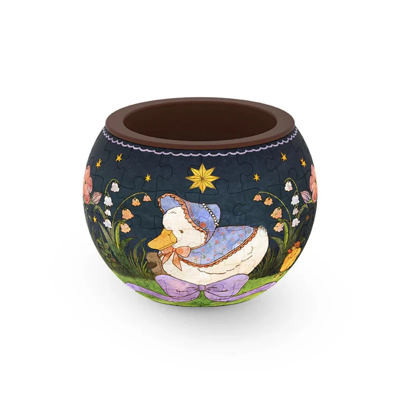 Pintoo 3D Flowerpot The Dreamy Duck Puzzle