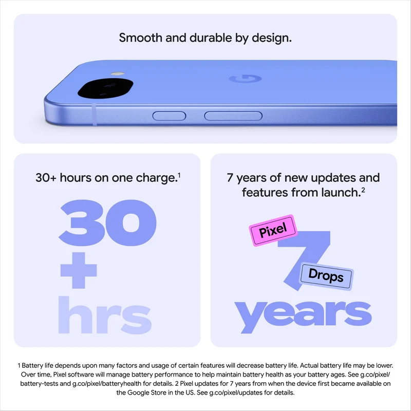 Google Pixel 10a 5G 256GB (Lavender)