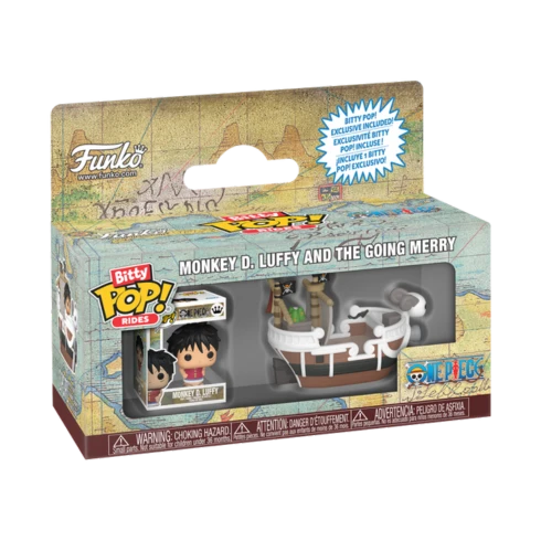 Funko One Piece - Luffy w/ Going Merry Bitty Pop! Ride