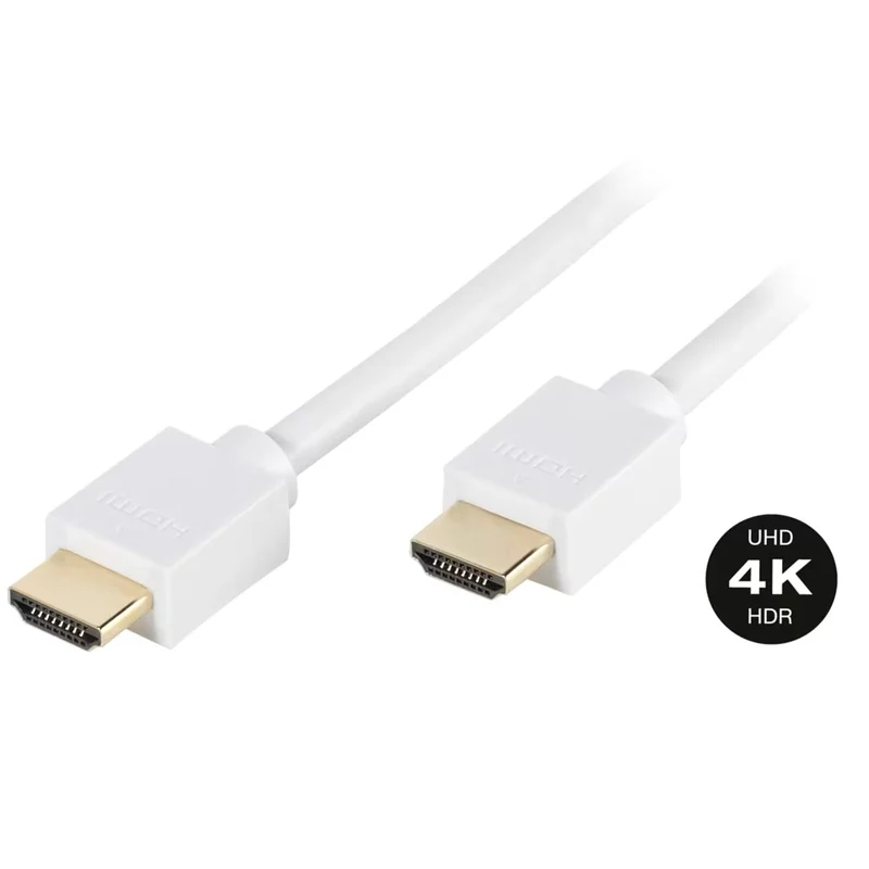 VIVANCO HDMI Kabel 5 m 4K – Hochwertiges High Speed Kabel mit 3D, ARC, Ethernet und vergoldeten Kontakten