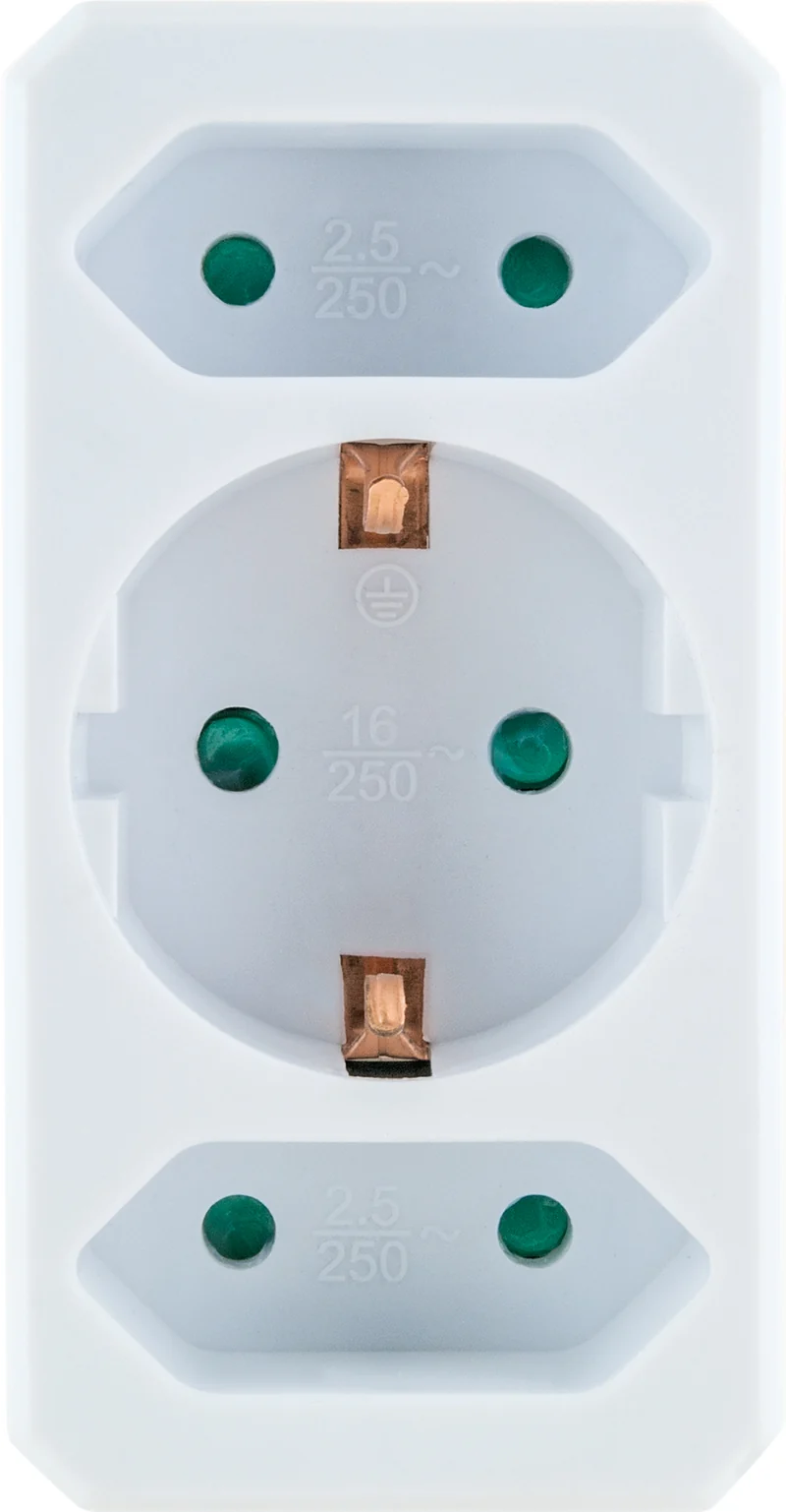 Steckdosenadapter 3-fach