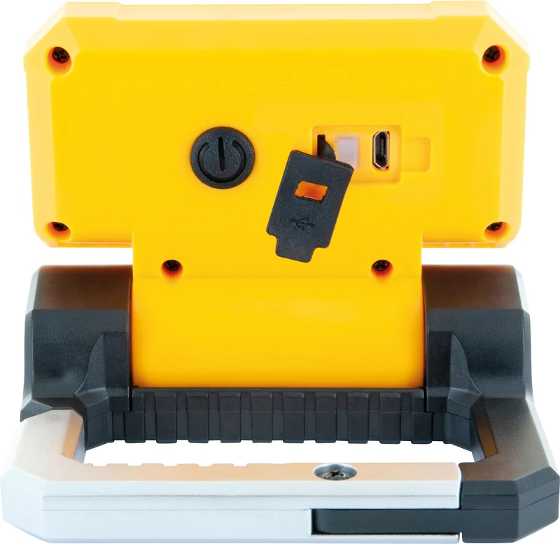 Arbeitsleuchte mit COB-LED Strahler und Taschenlampe
