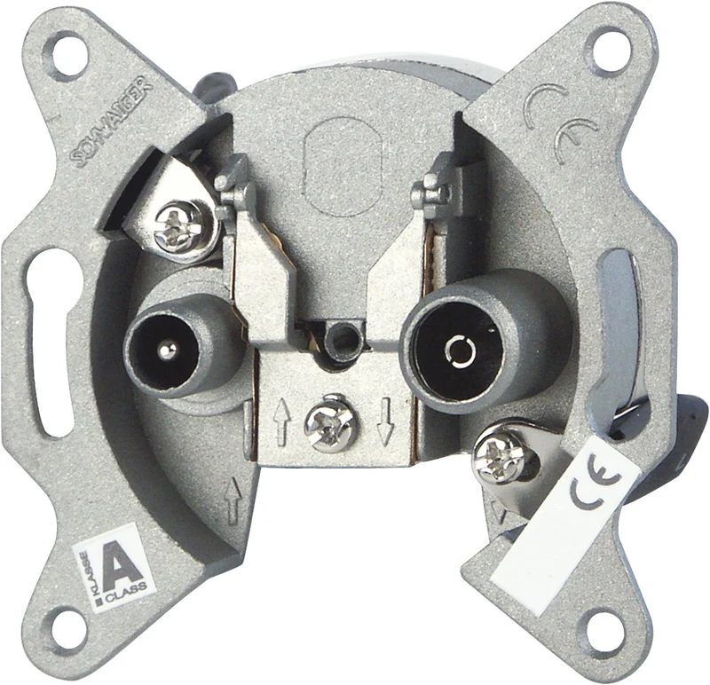 Durchgangsdose mit Richtkoppler 8 dB