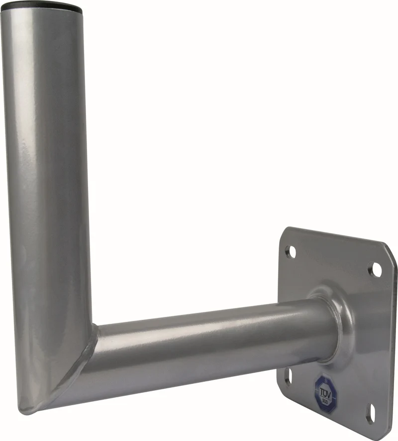 Wandhalter Aluminium Grau 25/35 cm