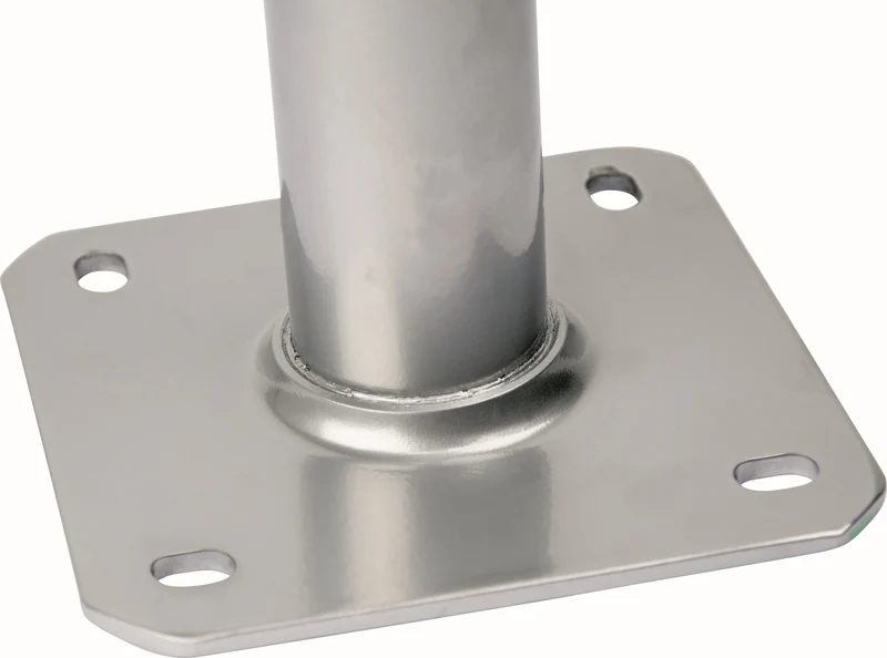 Wandhalter Aluminium Grau 25/35 cm