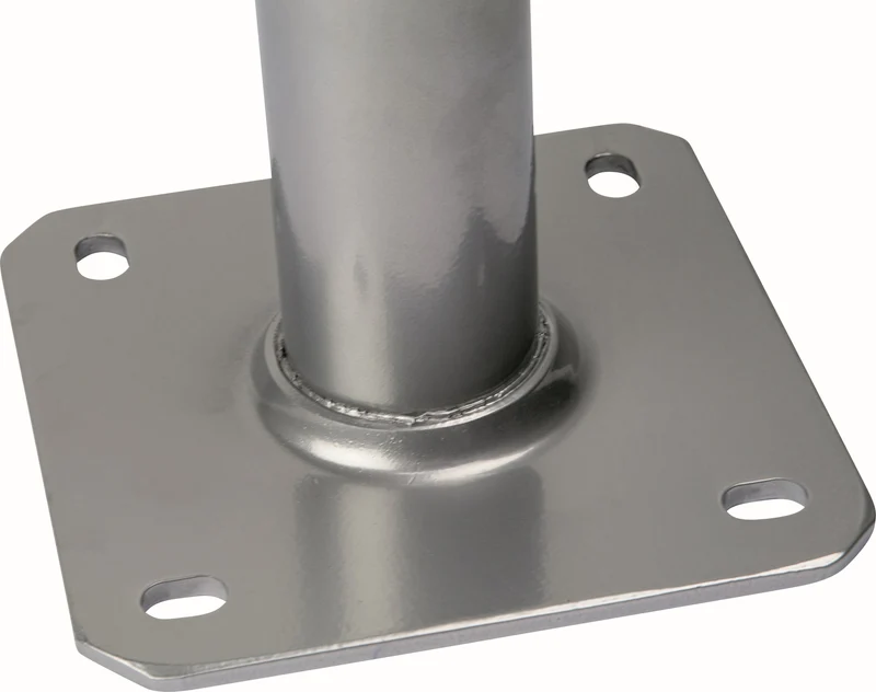 Wandhalter Aluminium Grau 25/35 cm