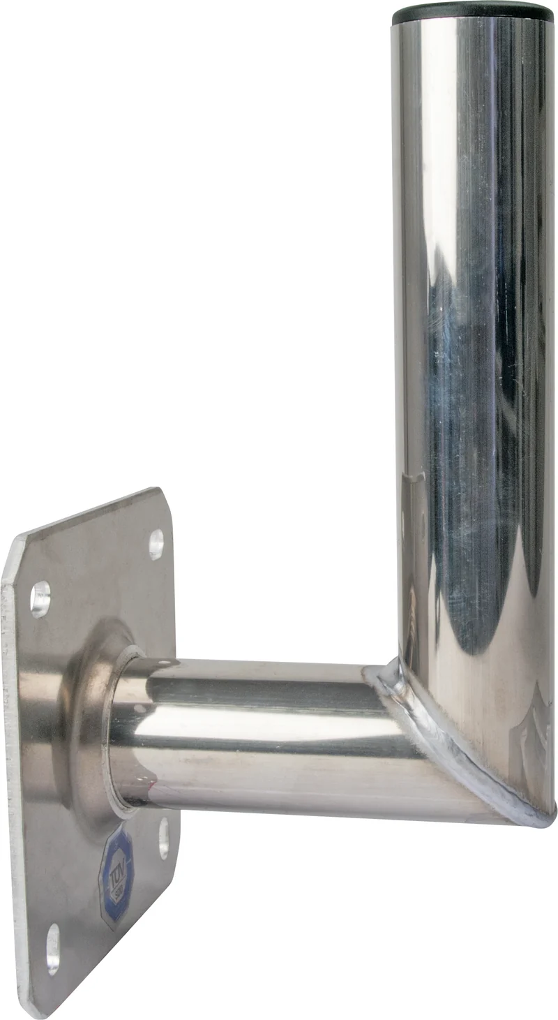 Wandhalter Aluminium Chromoptik 15 cm