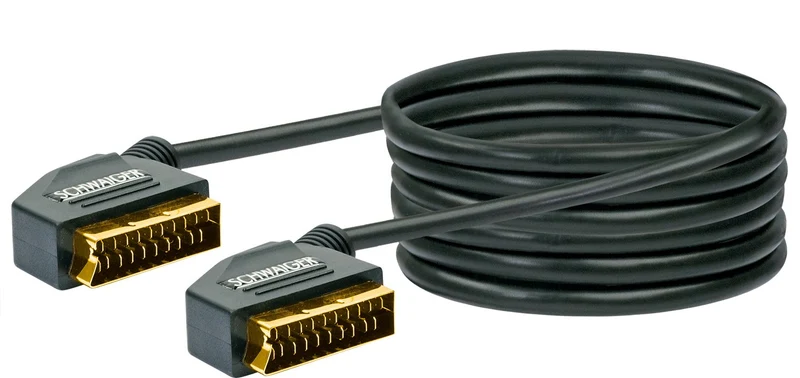 SCART Anschlusskabel (Ø 10 mm)
