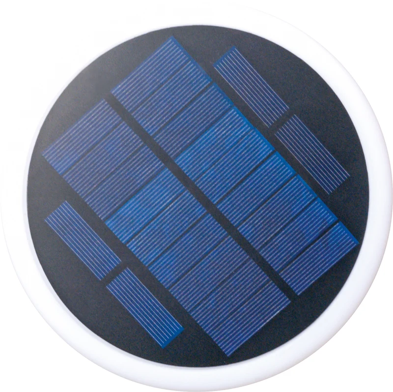 Solar-Tischleuchte mit Zugschalter