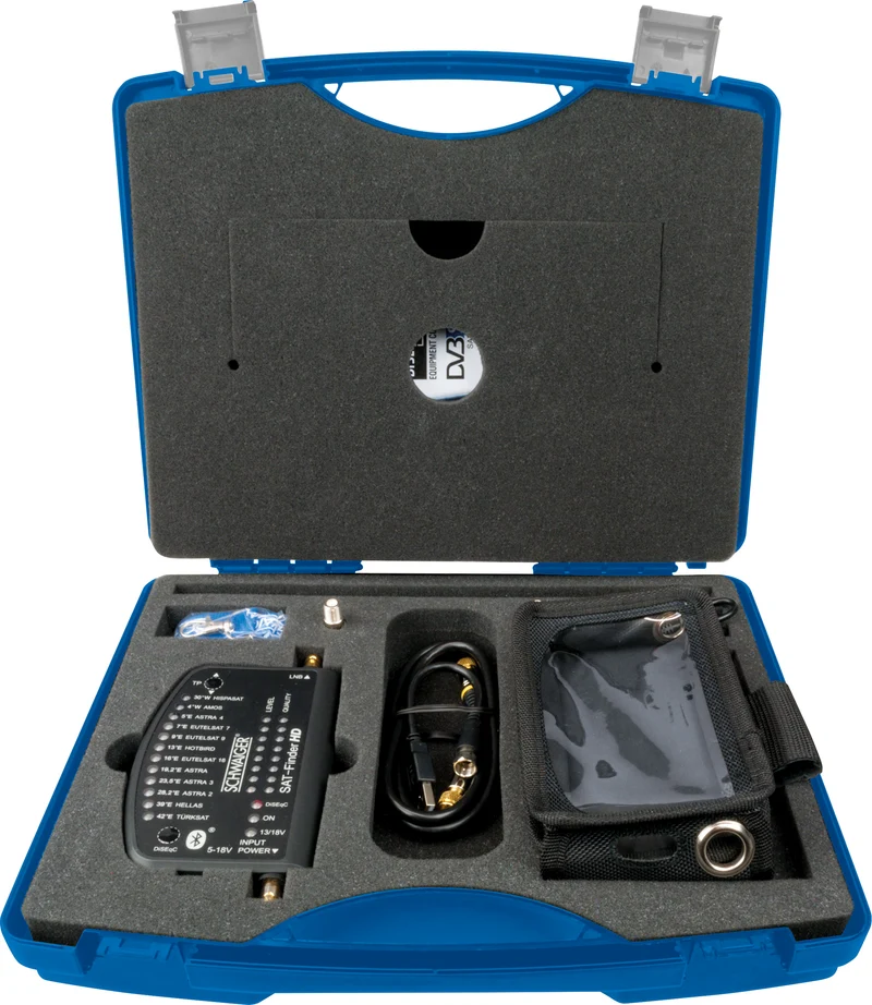 SAT-Finder HD im Transportkoffer Set