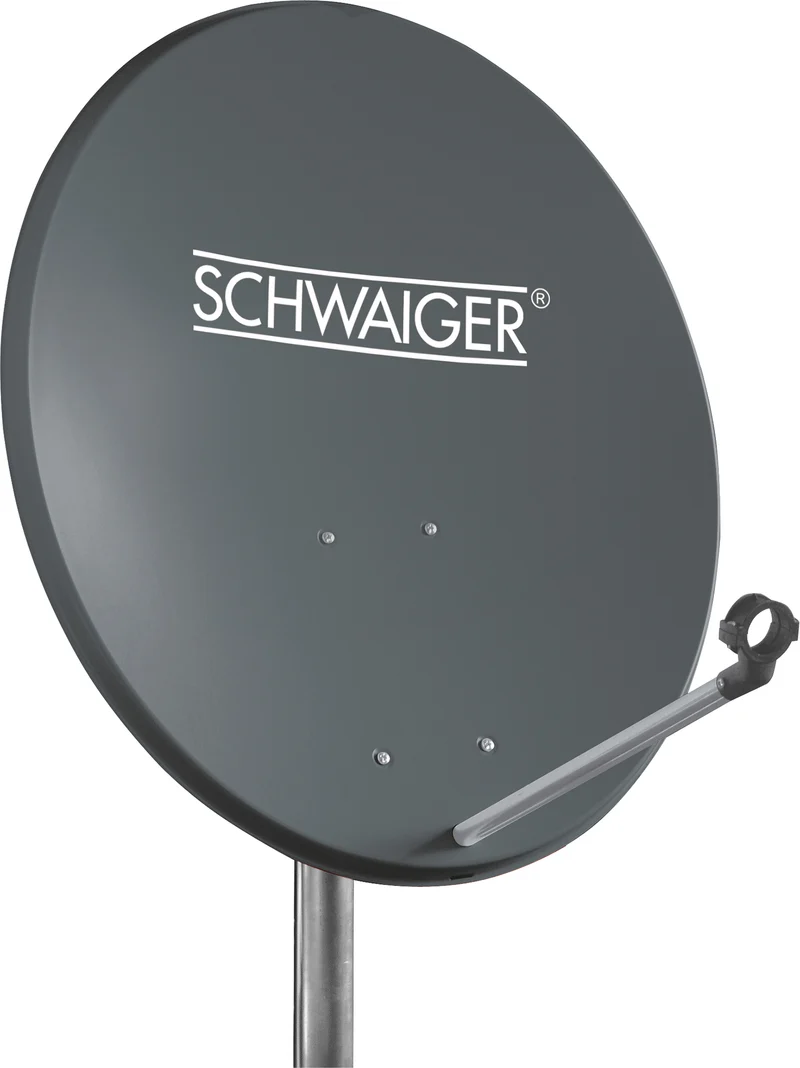 Satellitenanlage Set Anthrazit Stahl 55 cm