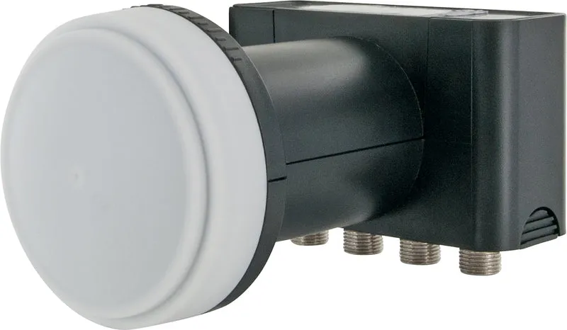 Satellitenanlage Set Anthrazit Aluminium 80 cm
