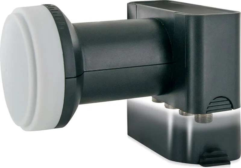 Satellitenanlage Set Ziegelrot Aluminium 80 cm