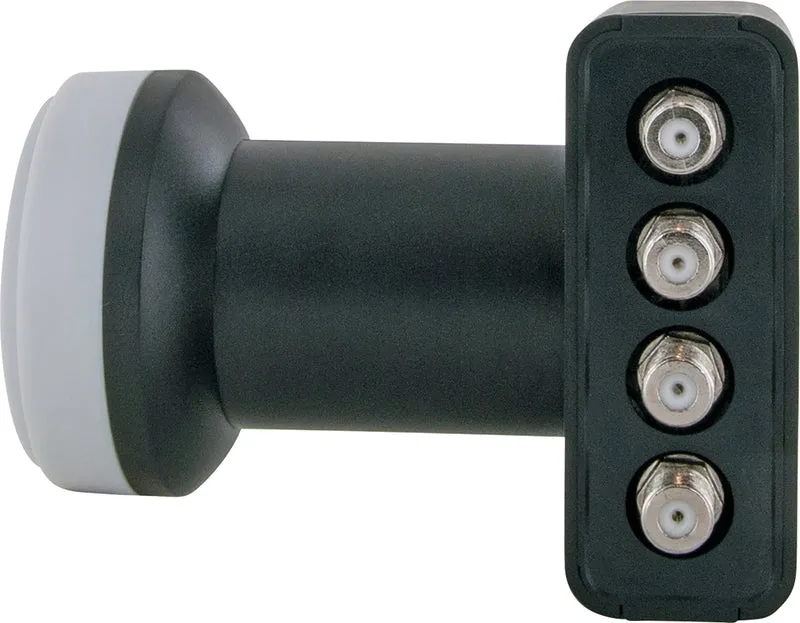 Satellitenanlage Set Ziegelrot Aluminium 80 cm