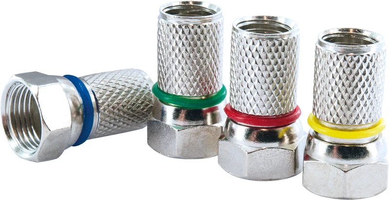 Satellitenanlage Set Ziegelrot Aluminium 88 cm