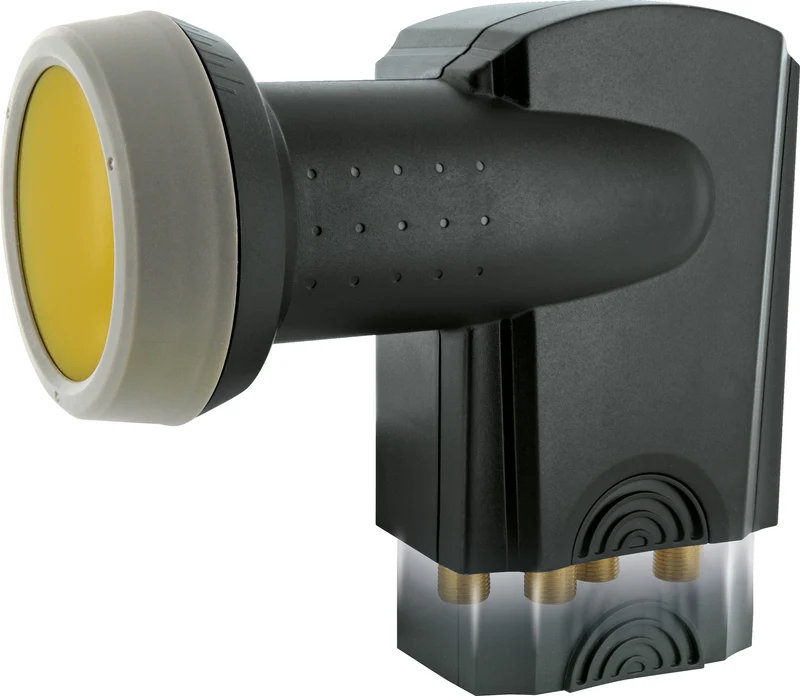 Satellitenanlage Set Anthrazit Aluminium 88 cm