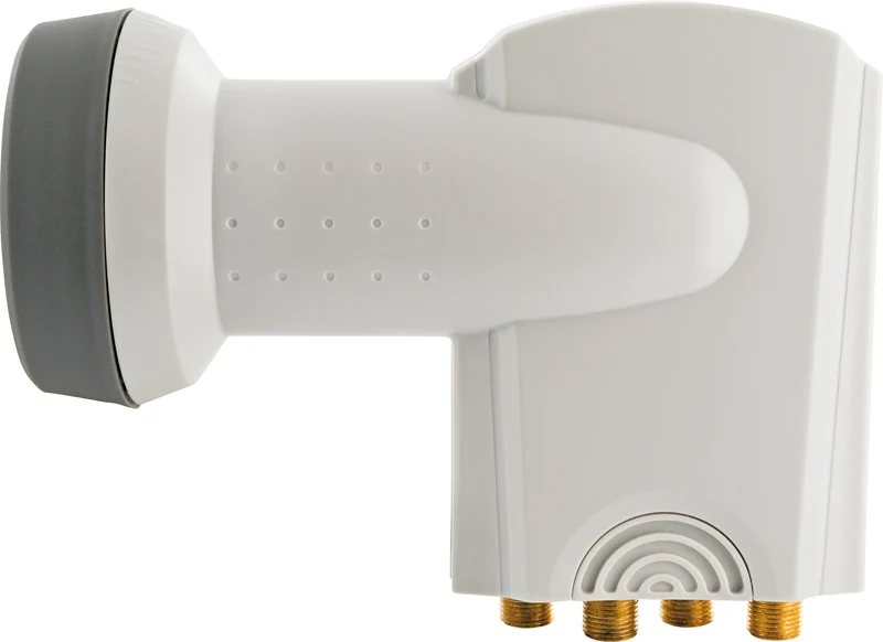 Satellitenanlage Set Hellgrau Aluminium 75 cm