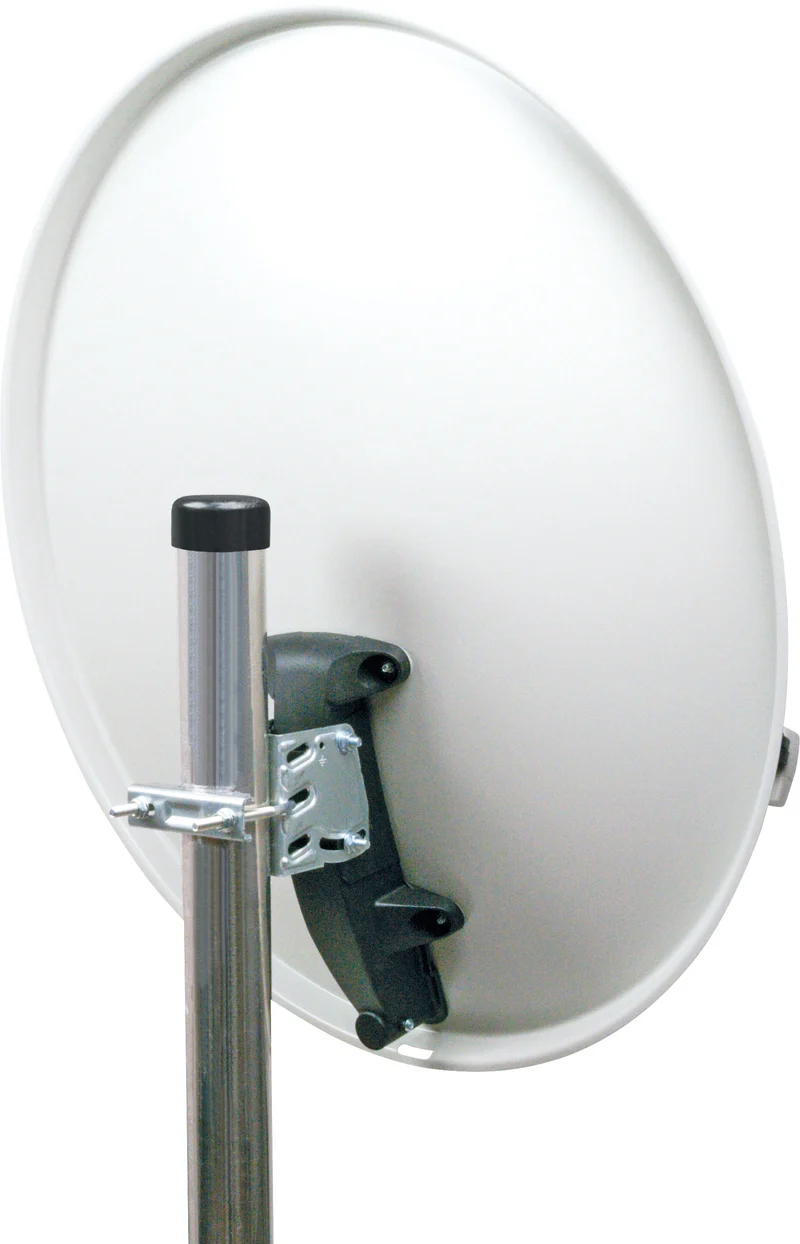 Satellitenanlage Set Hellgrau Stahl 55 cm