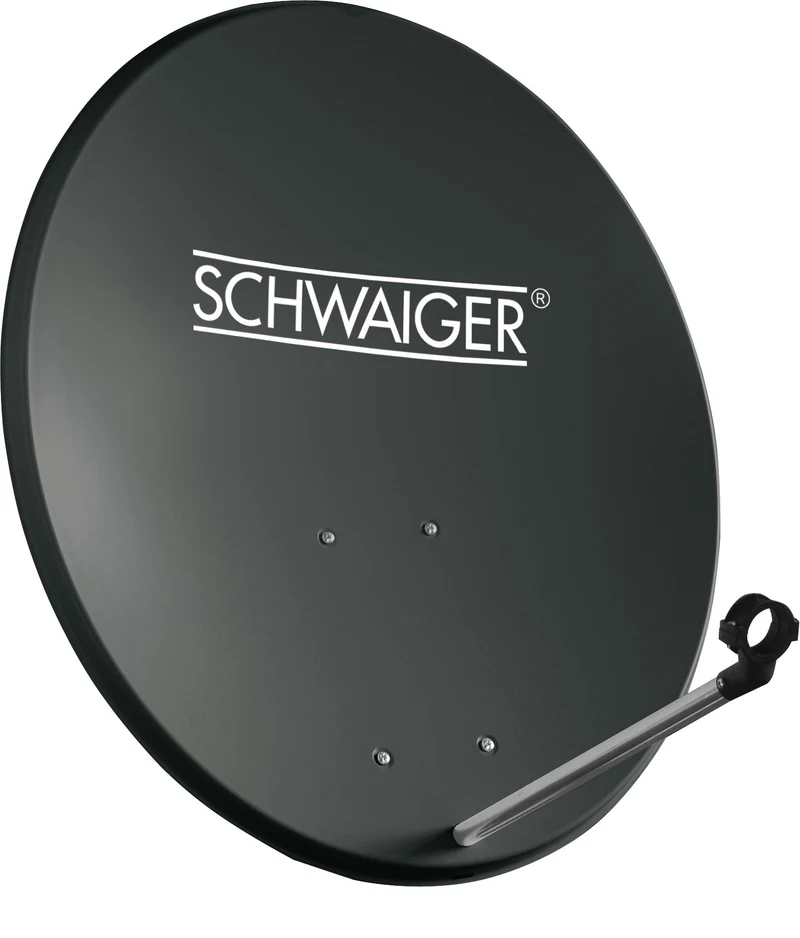 Satellitenanlage Set Anthrazit Stahl 55 cm