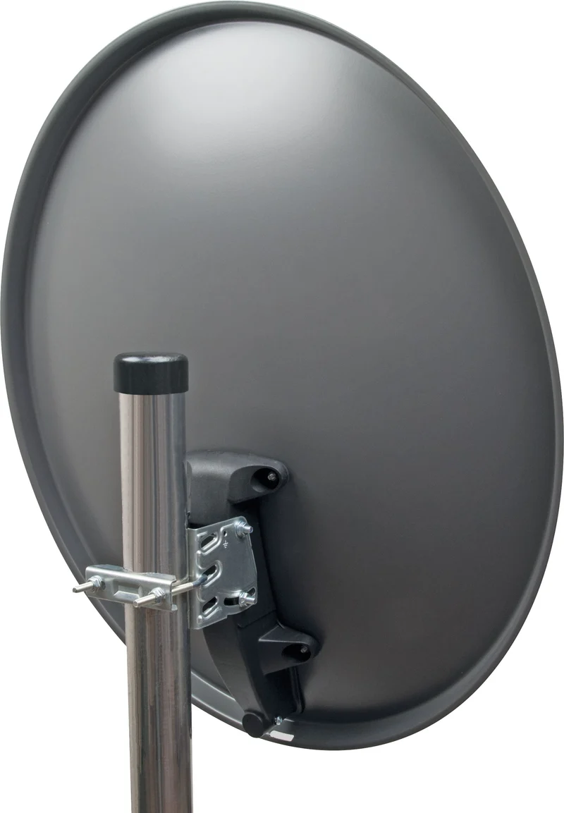 Satellitenanlage Set Anthrazit Stahl 55 cm