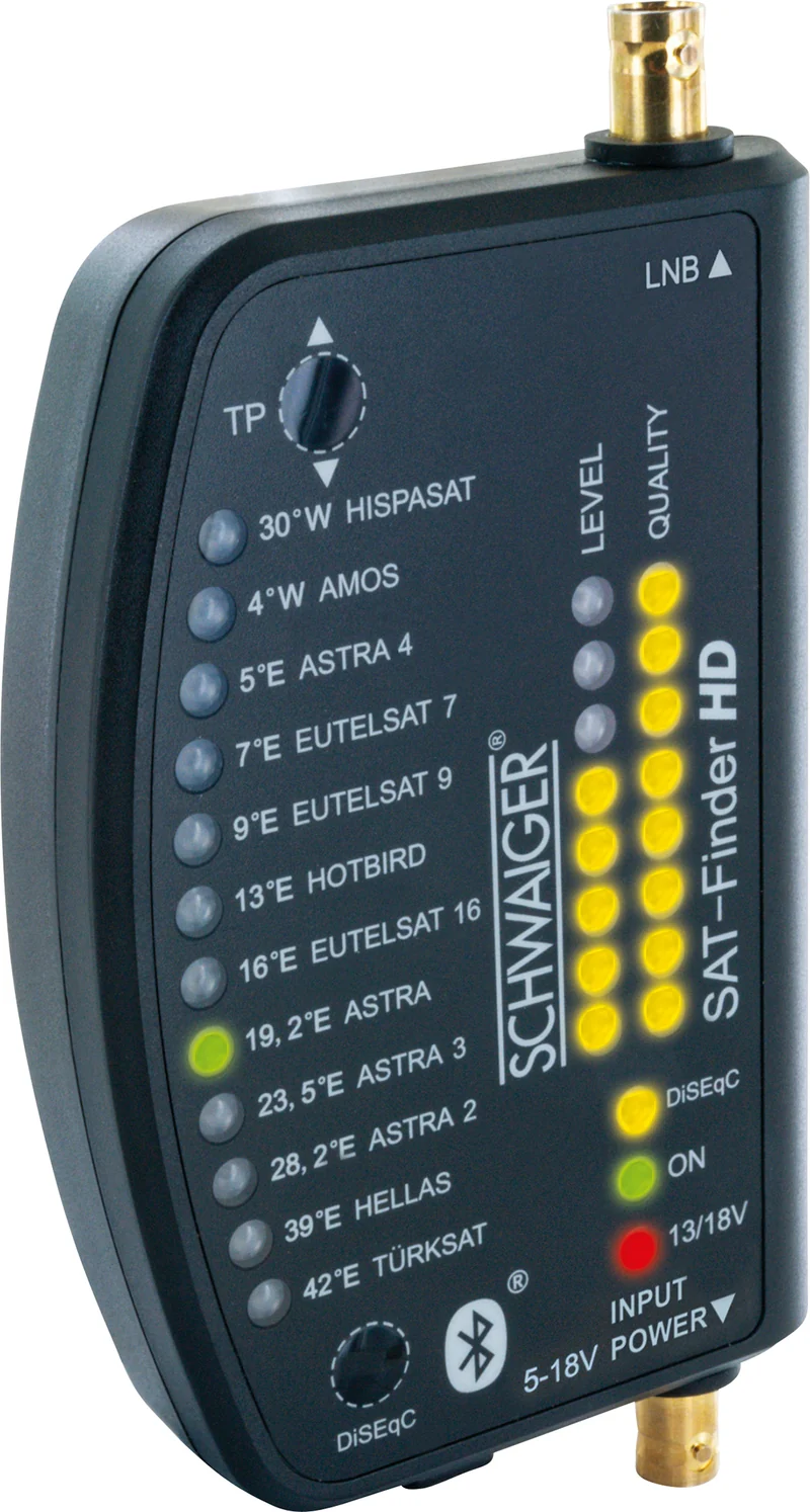 SAT-Finder HD mit Powerbank