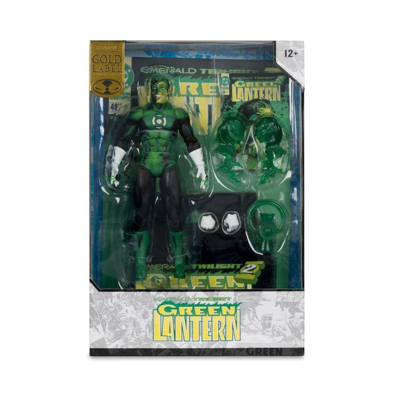 DC Multiverse - Green Lantern Emerald Twilight (Gold Label) 7" Cover Recreactions Figure (McFarlane Toys)
