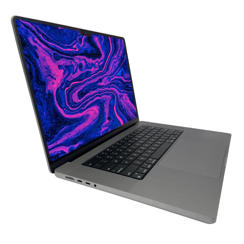 Apple MacBook Pro 16" A2485 Space Gray (2021) M1 Max Chip 512GB 32GB RAM [~Refurbished: Very Good]