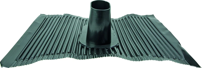 Dachhaube Aluminium Schwarz/Ziegelrot