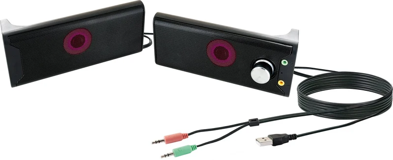 Computer Soundbar teilbar zu Lautsprechern