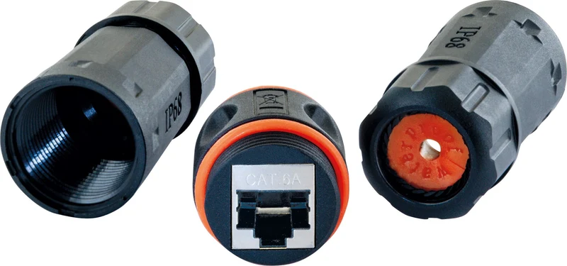 CAT 6A Netzwerkverbinder Outdoor