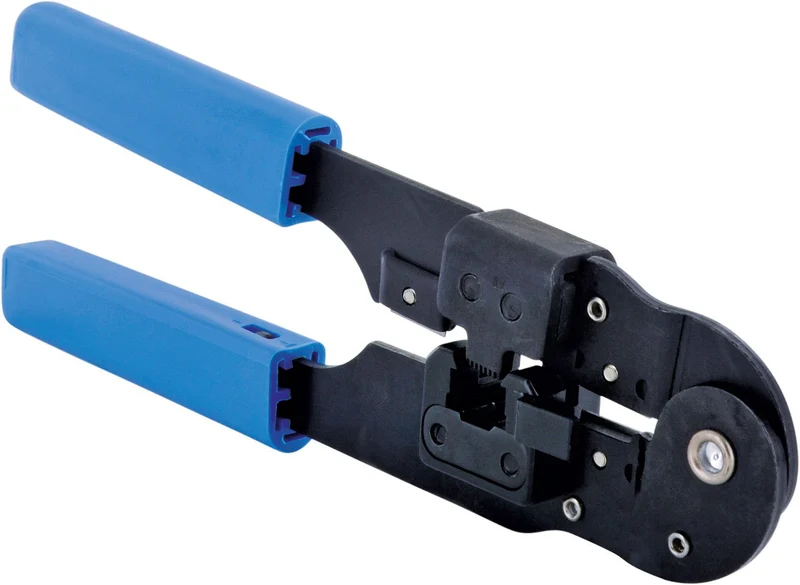 Crimpzange für RJ45-Stecker