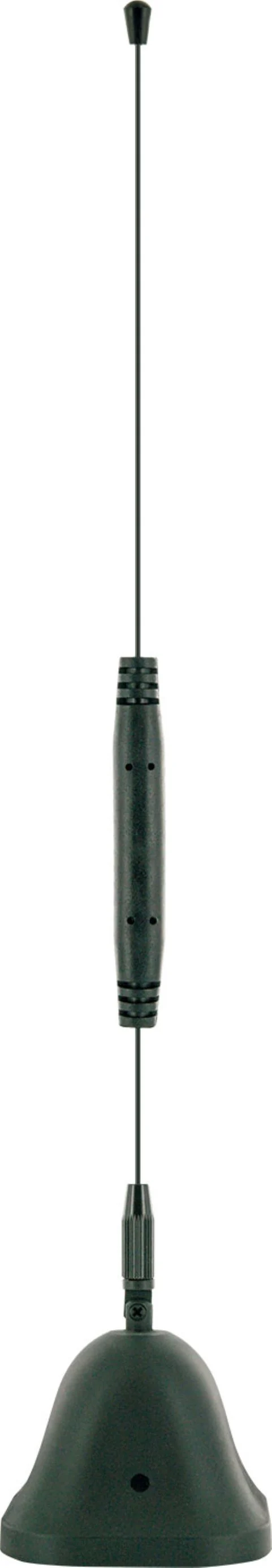 Stabantenne aktiv DVB-T2 VHF UHF mit Magnetfuß/Verstärker