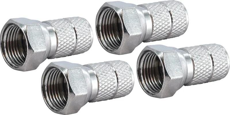 F-Aufdrehstecker 2 - 10 Stk. Ø 6,5 mm
