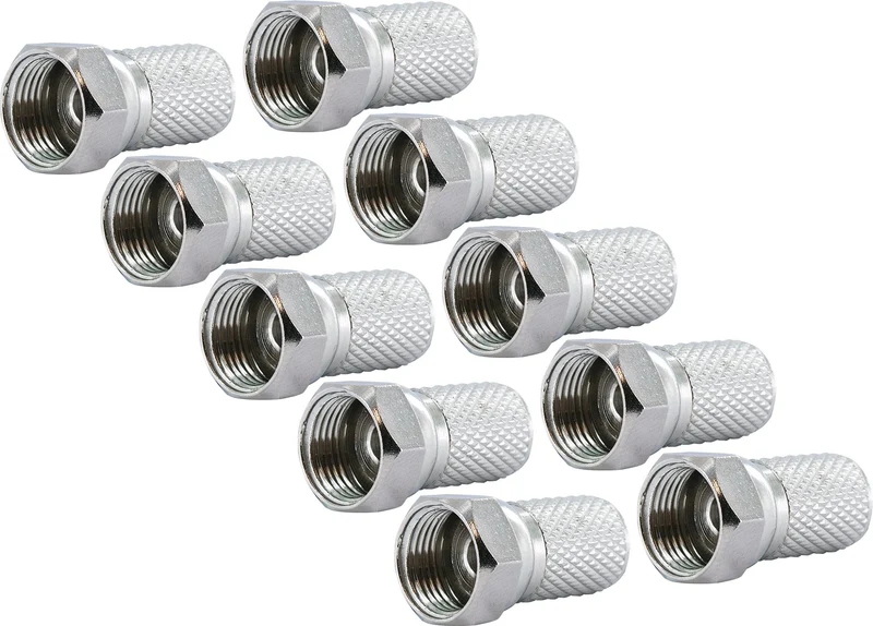 F-Aufdrehstecker Ø 8 mm