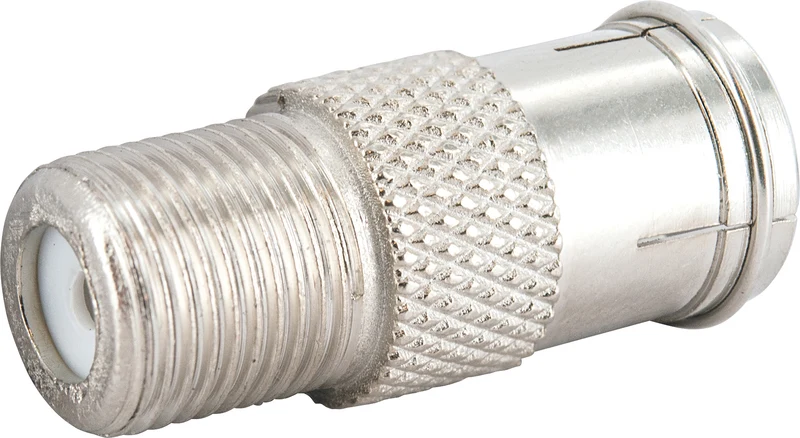 Adapter F-Quick-Stecker auf -Buchse