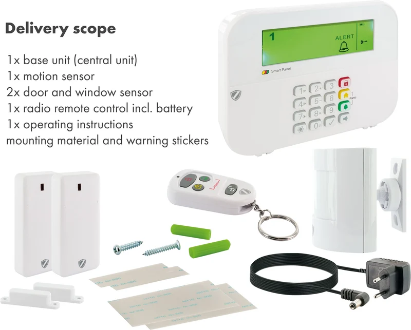 Funk-Alarm-System „Green Guard“