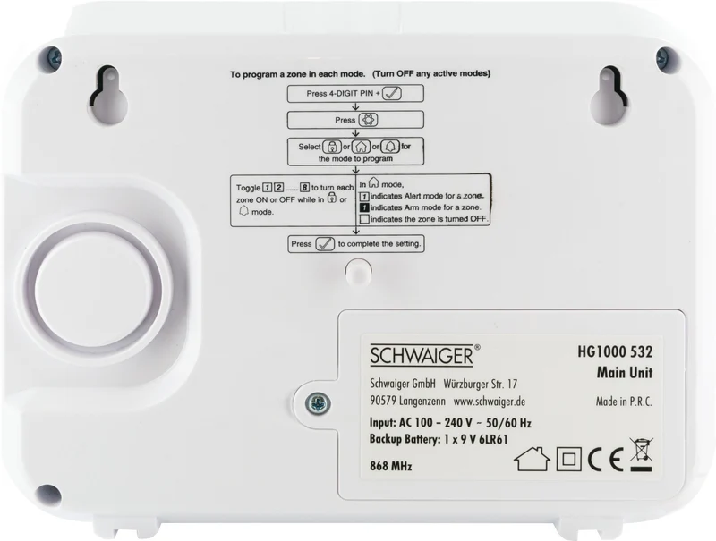 Funk-Alarm-System „Green Guard“
