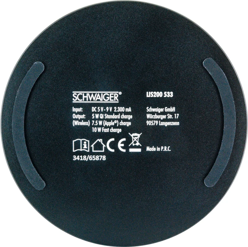 QI-Ladeplatte Ladestation Micro-USB