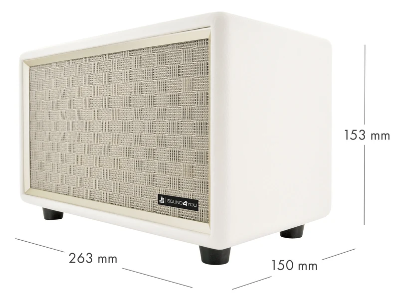 Retro Bluetooth® Lautsprecher (24W)