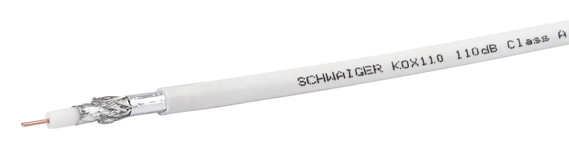 Koaxialkabel auf Rolle 100 - 500 m 110 dB