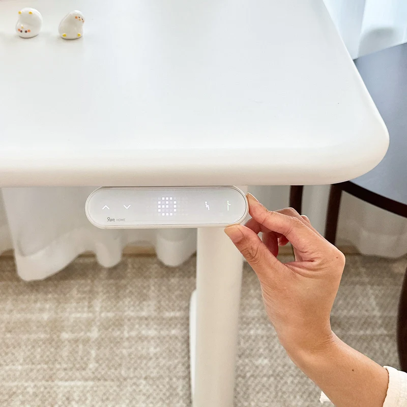 9am HOME Atom Home Office Mini Adjustable Standing Desk - (White Top)(1500*700mm)