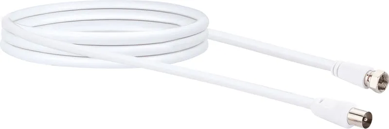 Adapterkabel F- auf IEC-Stecker 1,5 - 3 m 75 dB