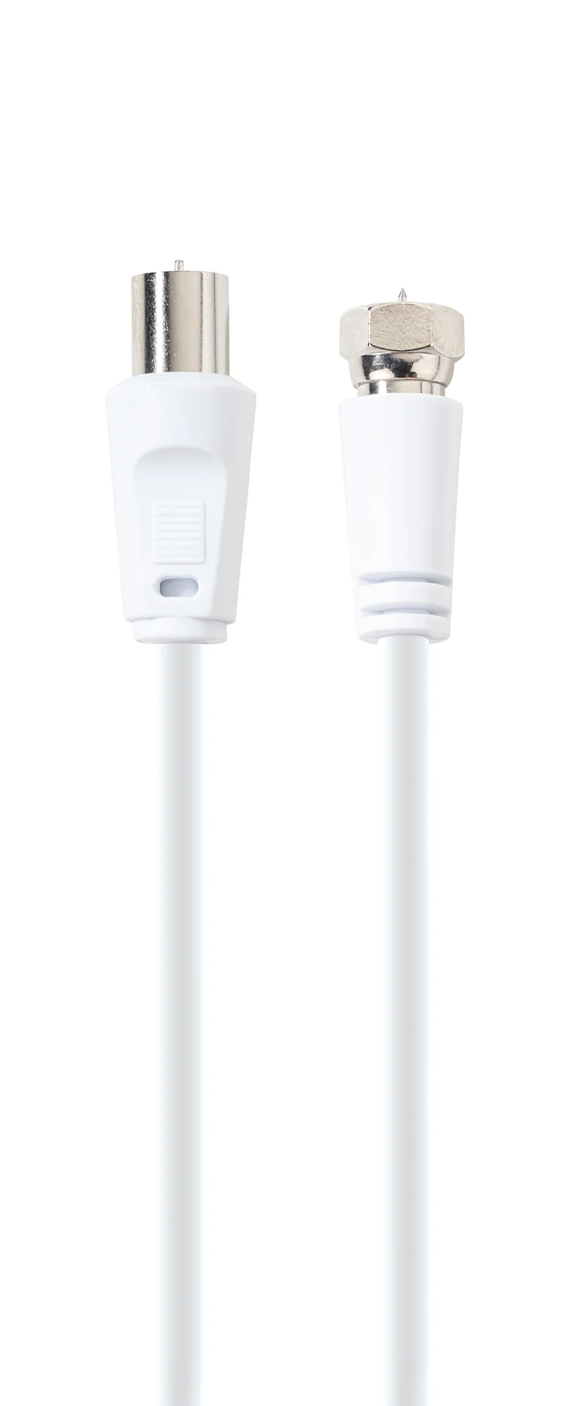 Adapterkabel F- auf IEC-Stecker 1,5 - 3 m 75 dB